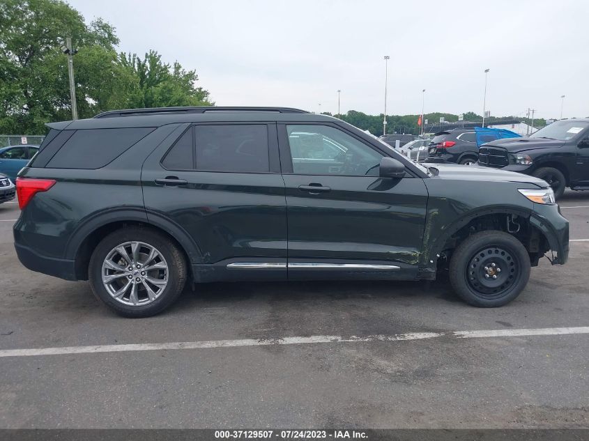 2022 FORD EXPLORER XLT - 1FMSK8DH3NGA80311