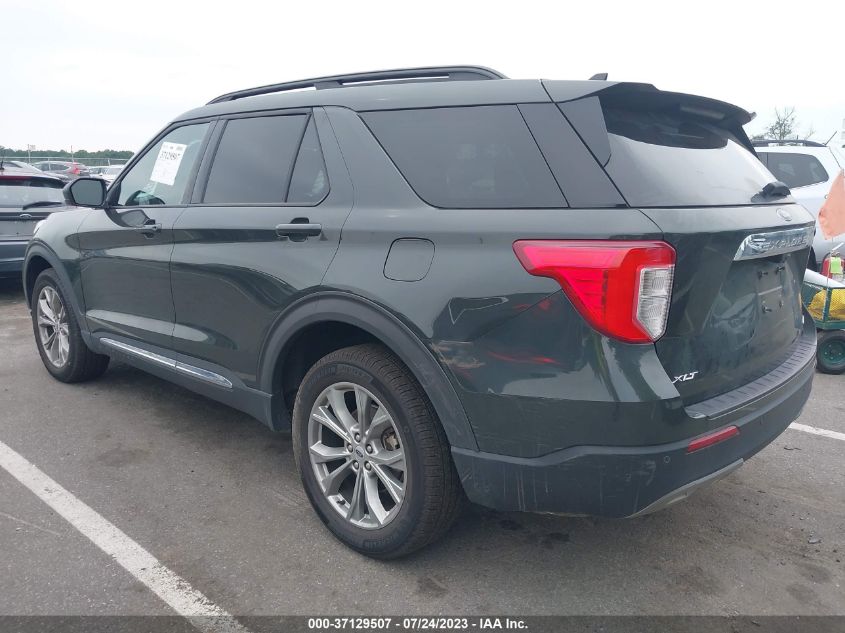 2022 FORD EXPLORER XLT - 1FMSK8DH3NGA80311