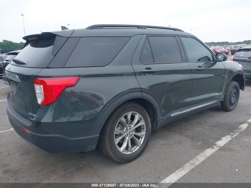 2022 FORD EXPLORER XLT - 1FMSK8DH3NGA80311