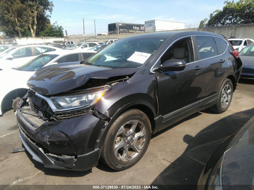 2017 HONDA CR-V EX-L - 7FARW1H82HE045996