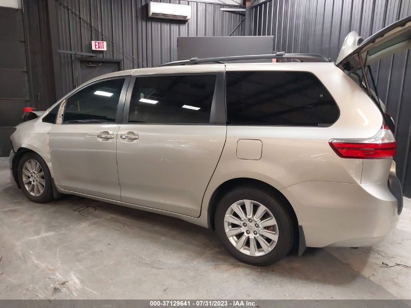 2015 TOYOTA SIENNA LTD/XLE/XLE PREMIUM - 5TDDK3DC6FS095378
