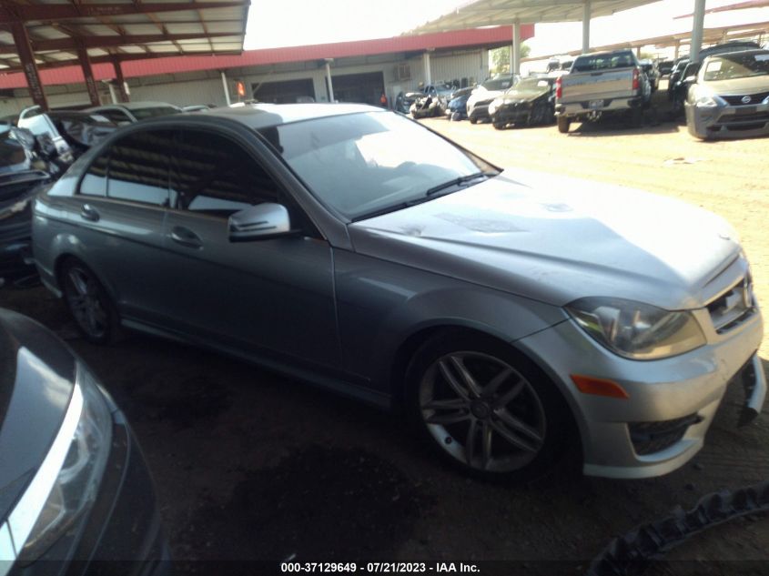 2013 MERCEDES-BENZ C-CLASS C 250 - WDDGF4HB2DA805644