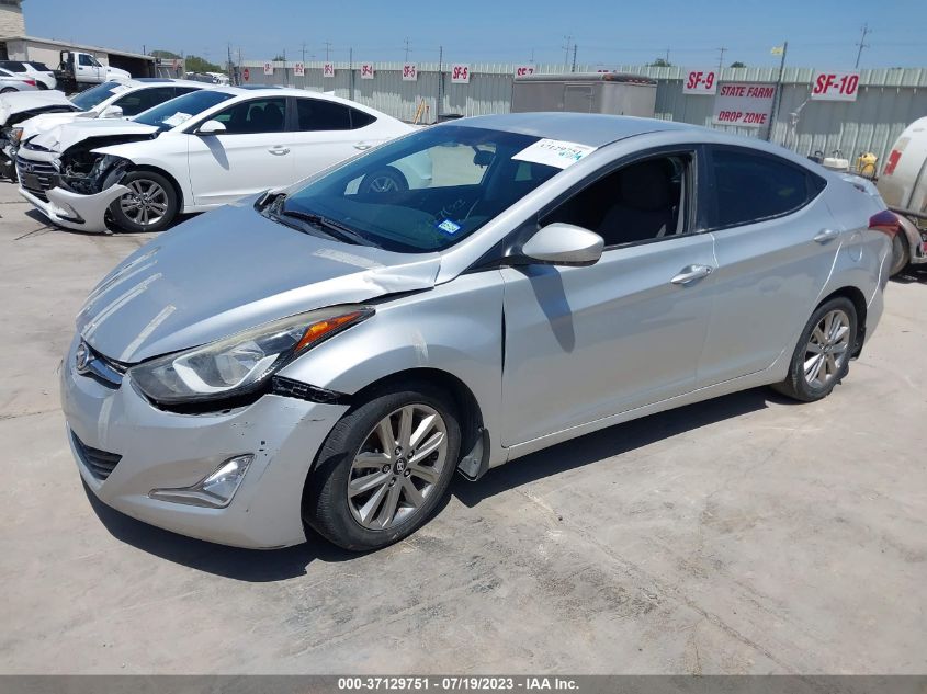 2016 HYUNDAI ELANTRA SE - 5NPDH4AE6GH795905