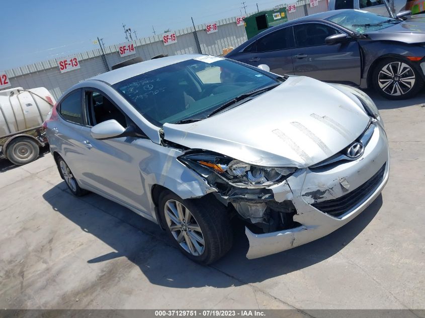 2016 HYUNDAI ELANTRA SE - 5NPDH4AE6GH795905