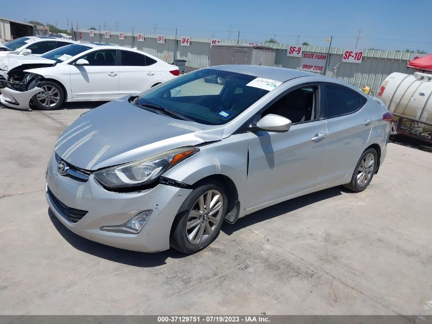 2016 HYUNDAI ELANTRA SE - 5NPDH4AE6GH795905