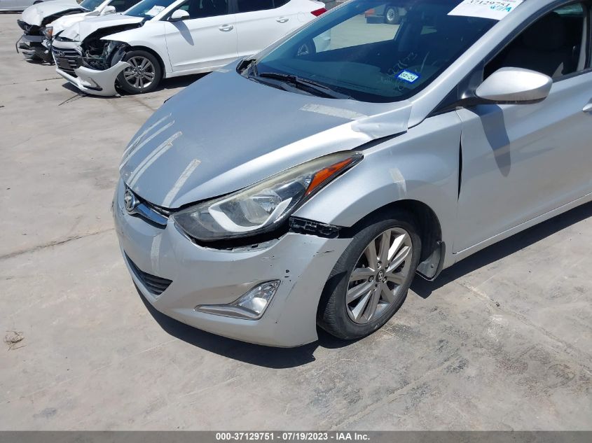 2016 HYUNDAI ELANTRA SE - 5NPDH4AE6GH795905