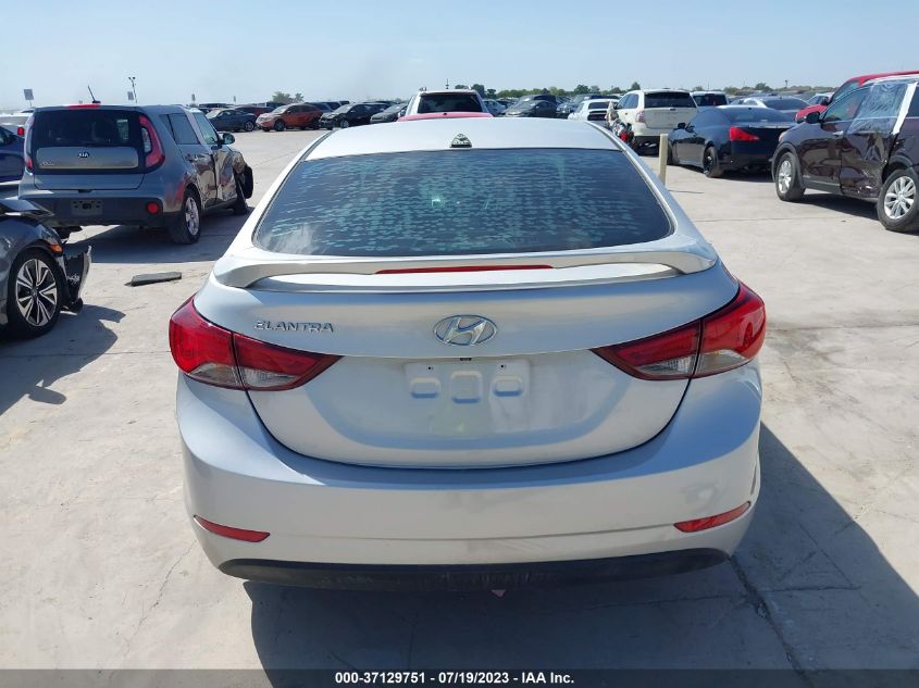 2016 HYUNDAI ELANTRA SE - 5NPDH4AE6GH795905