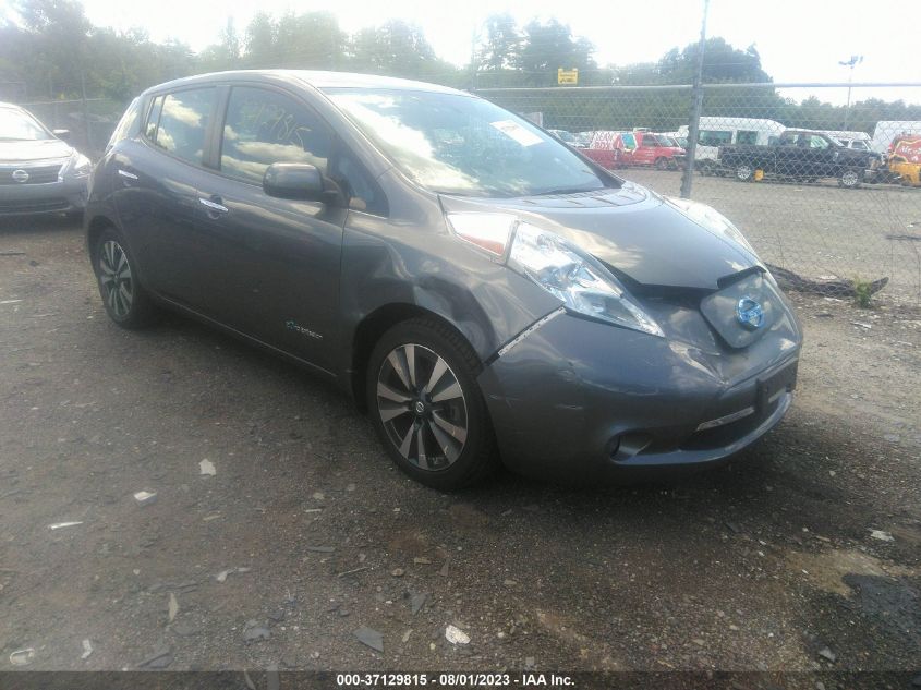 2017 NISSAN LEAF SL - 1N4BZ0CPXHC308378