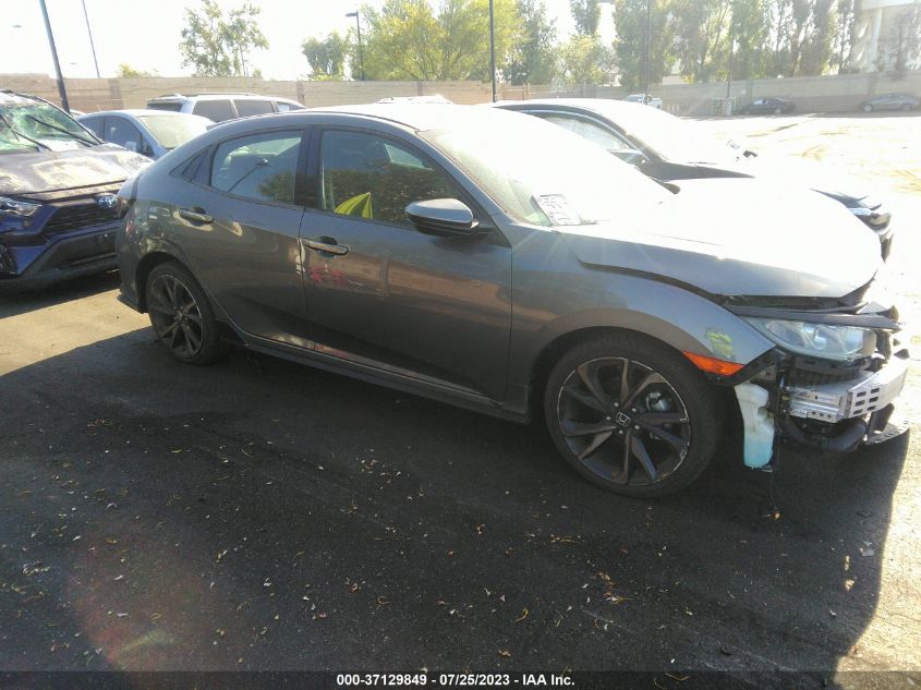 2018 HONDA CIVIC HATCHBACK SPORT - SHHFK7H46JU424739