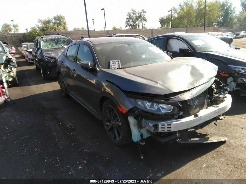 2018 HONDA CIVIC HATCHBACK SPORT - SHHFK7H46JU424739