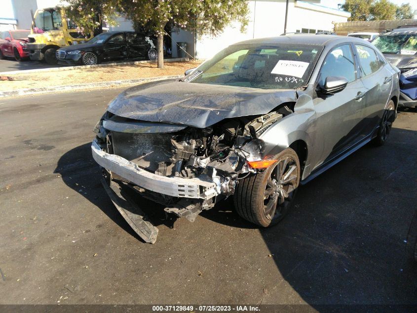 2018 HONDA CIVIC HATCHBACK SPORT - SHHFK7H46JU424739