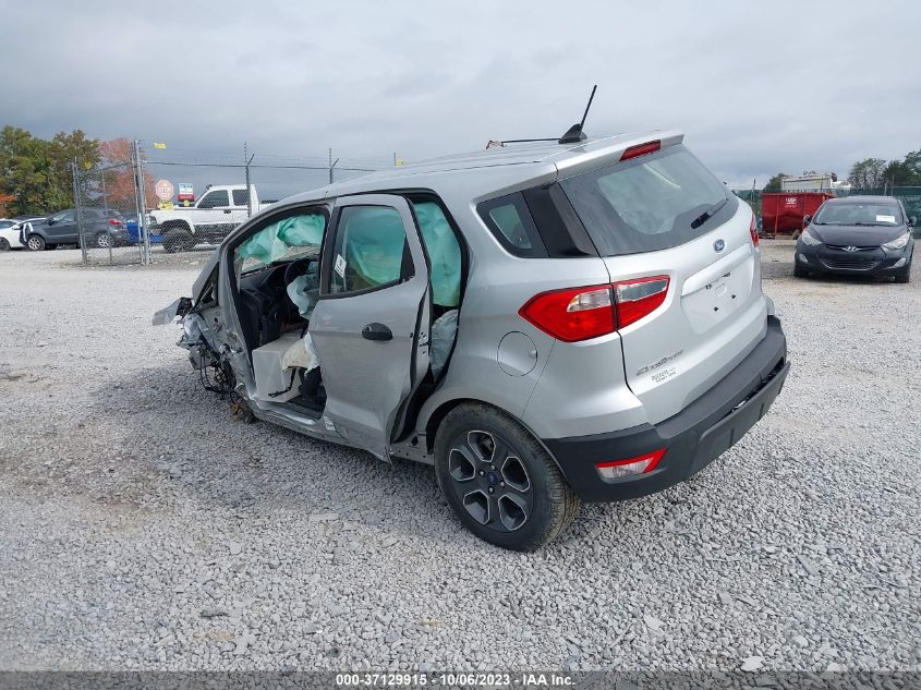 2021 FORD ECOSPORT S - MAJ3S2FE8MC416815
