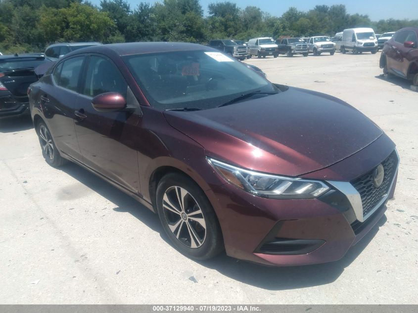 2021 NISSAN SENTRA SV - 3N1AB8CV1MY222565