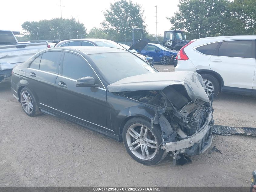 Lot #2539240640 2013 MERCEDES-BENZ C 250 SPORT/LUXURY salvage car