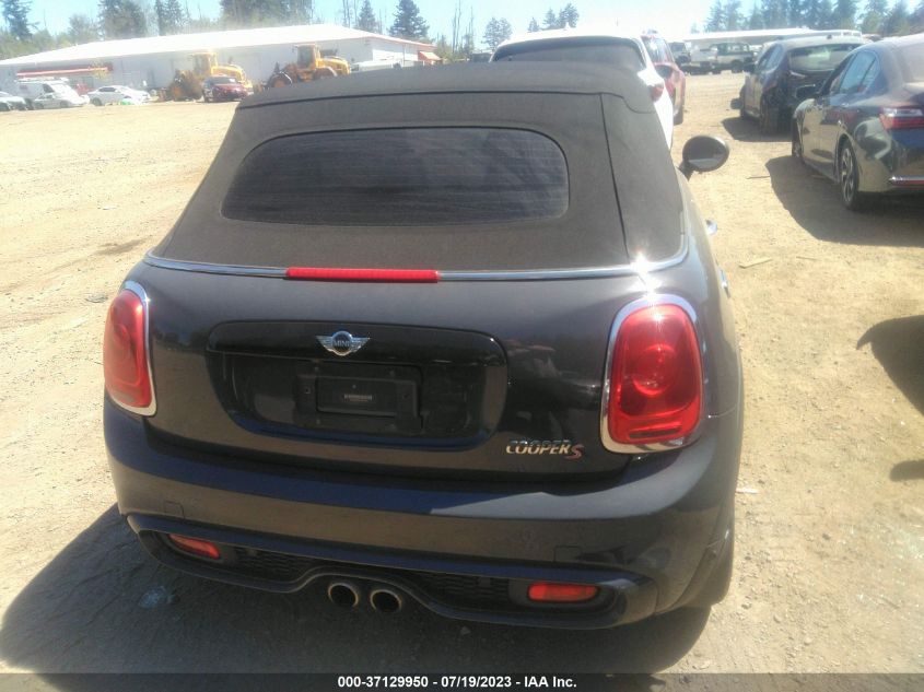 2016 MINI COOPER CONVERTIBLE S WMWWG9C55G3A91065