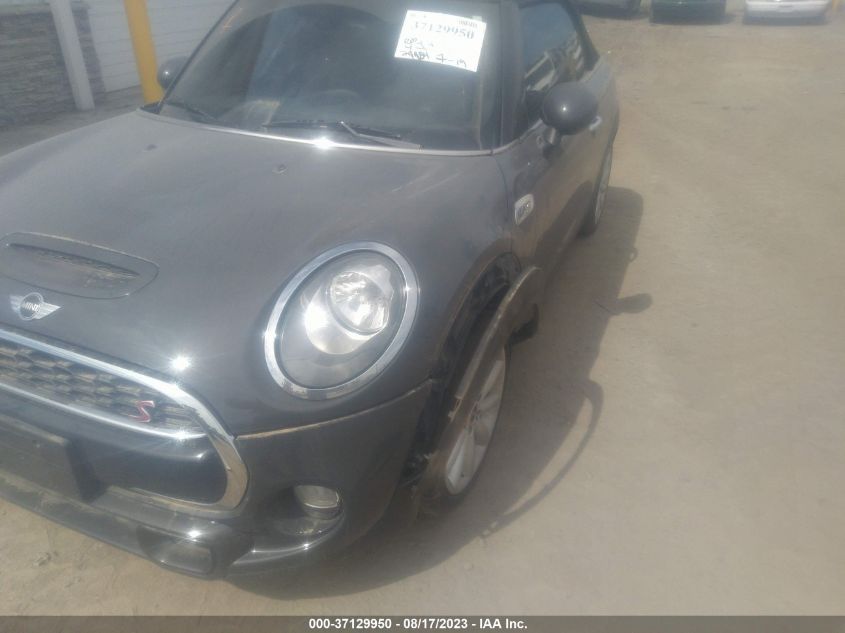 2016 MINI COOPER CONVERTIBLE S WMWWG9C55G3A91065