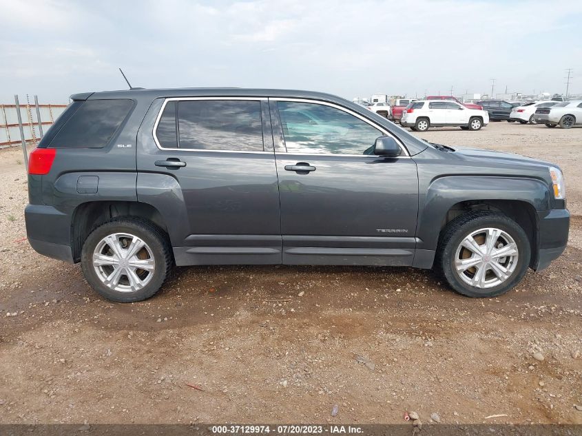2017 GMC TERRAIN SLE - 2GKALMEK3H6301690