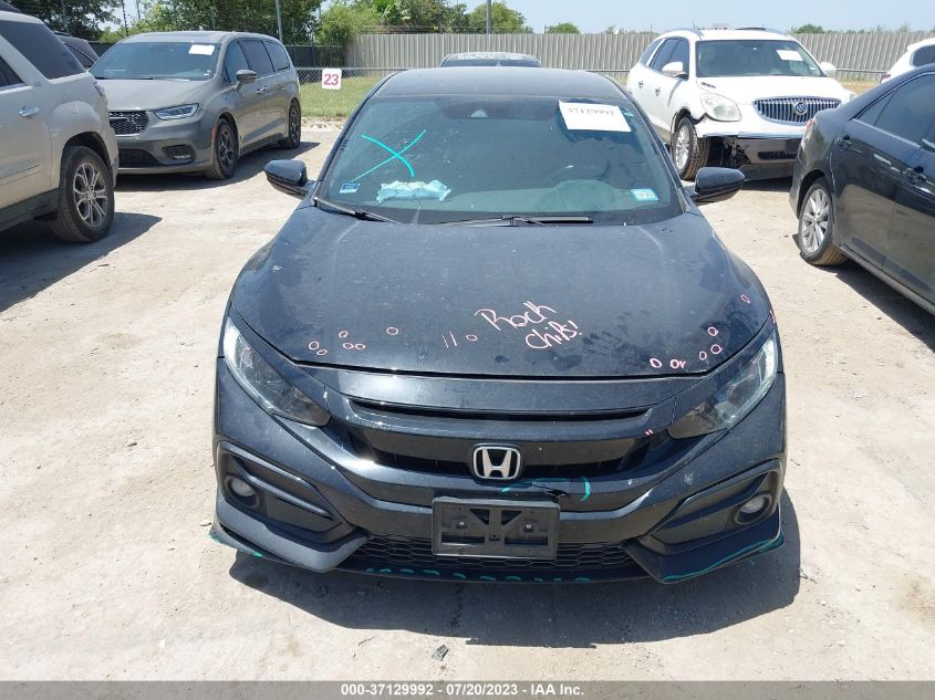 2021 HONDA CIVIC HATCHBACK SPORT - SHHFK7H41MU204865