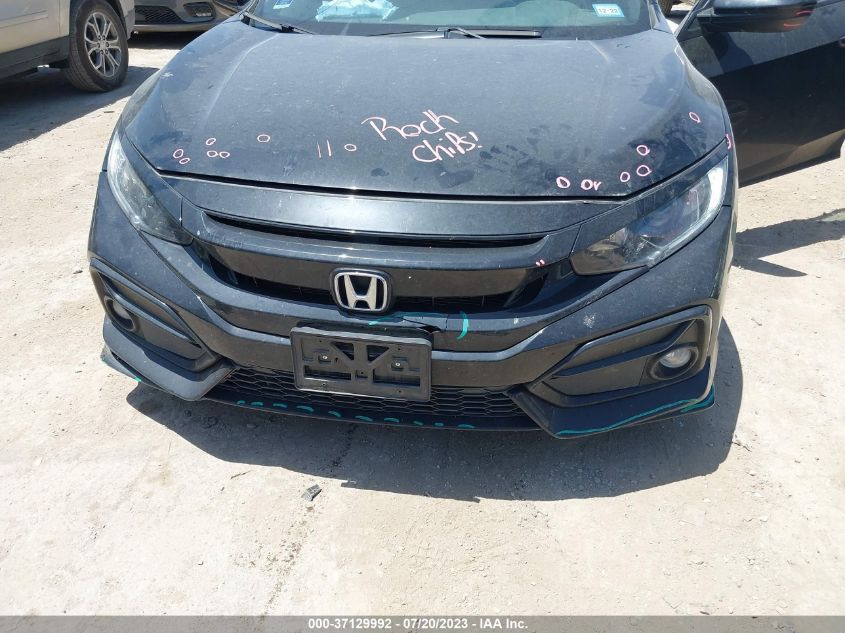 2021 HONDA CIVIC HATCHBACK SPORT - SHHFK7H41MU204865
