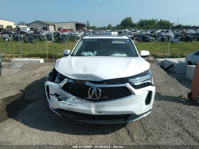2022 ACURA RDX W/TECHNOLOGY PACKAGE - 5J8TC2H51NL015890