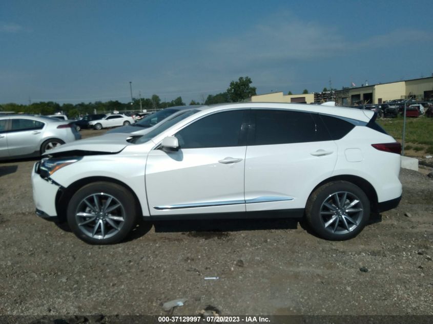 2022 ACURA RDX W/TECHNOLOGY PACKAGE - 5J8TC2H51NL015890