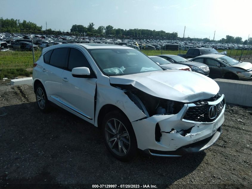 2022 ACURA RDX W/TECHNOLOGY PACKAGE - 5J8TC2H51NL015890