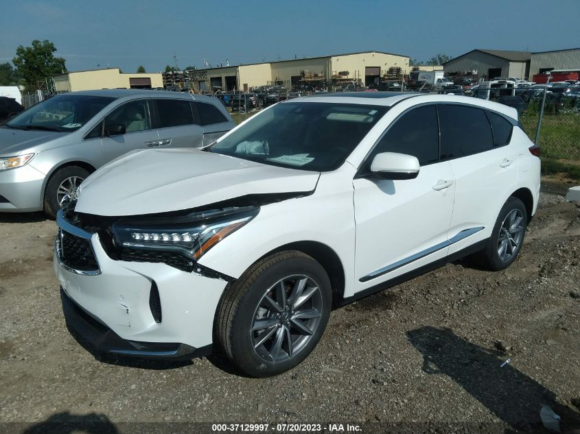 2022 ACURA RDX W/TECHNOLOGY PACKAGE - 5J8TC2H51NL015890