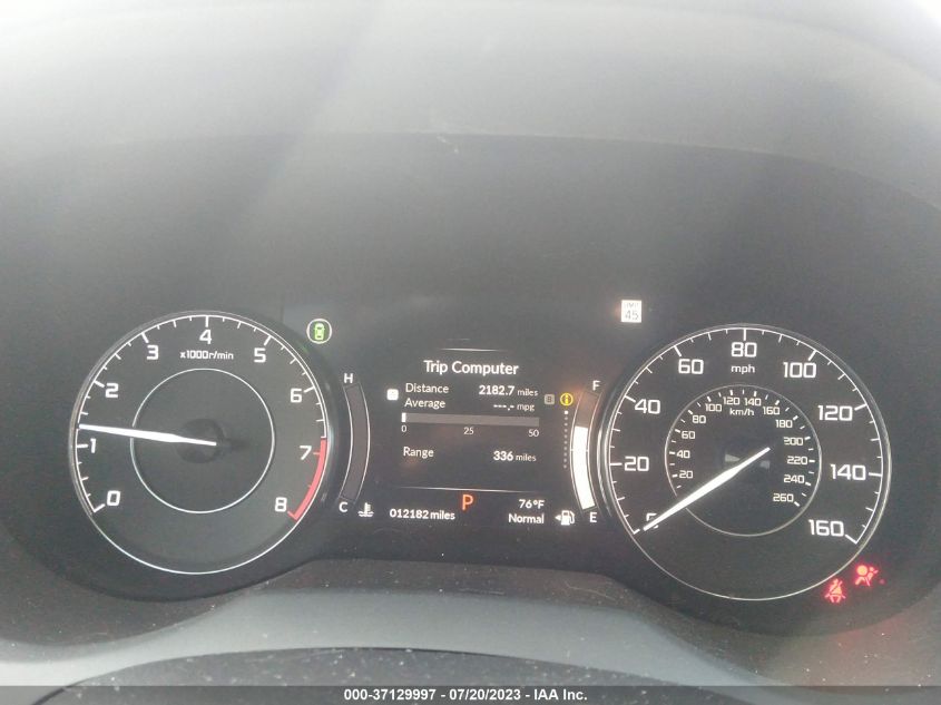 2022 ACURA RDX W/TECHNOLOGY PACKAGE - 5J8TC2H51NL015890