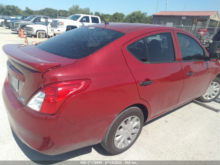 2014 NISSAN VERSA S PLUS - 3N1CN7AP9EL855537