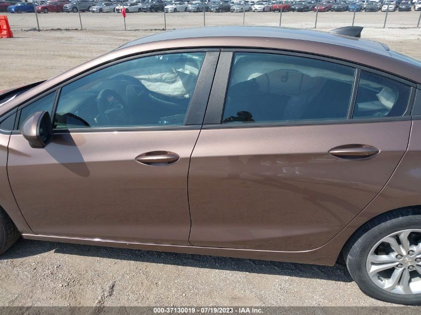2019 CHEVROLET CRUZE LS - 1G1BC5SM3K7119239