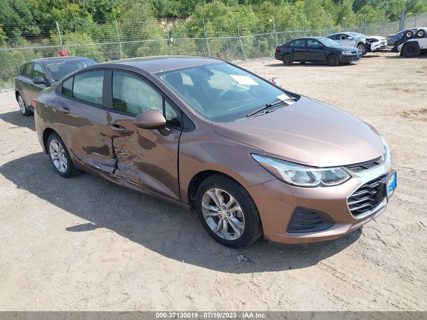 2019 CHEVROLET CRUZE LS - 1G1BC5SM3K7119239