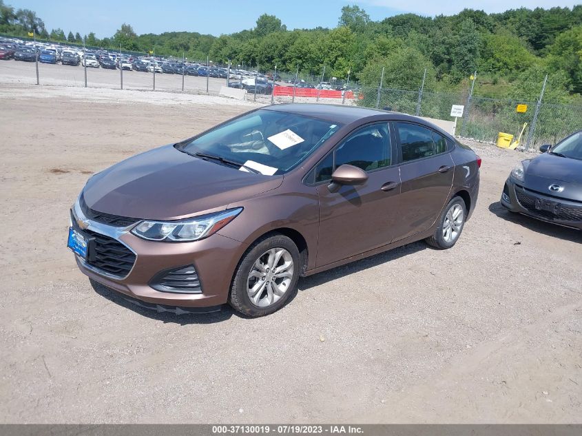 2019 CHEVROLET CRUZE LS - 1G1BC5SM3K7119239