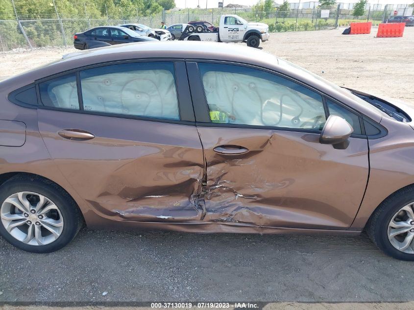 2019 CHEVROLET CRUZE LS - 1G1BC5SM3K7119239