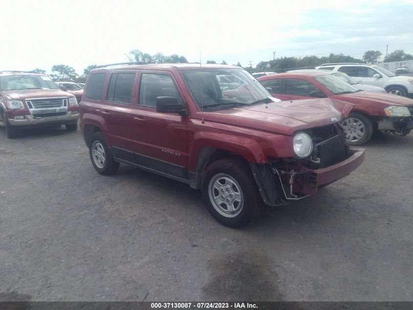 2016 JEEP PATRIOT SPORT - 1C4NJRBB3GD594656
