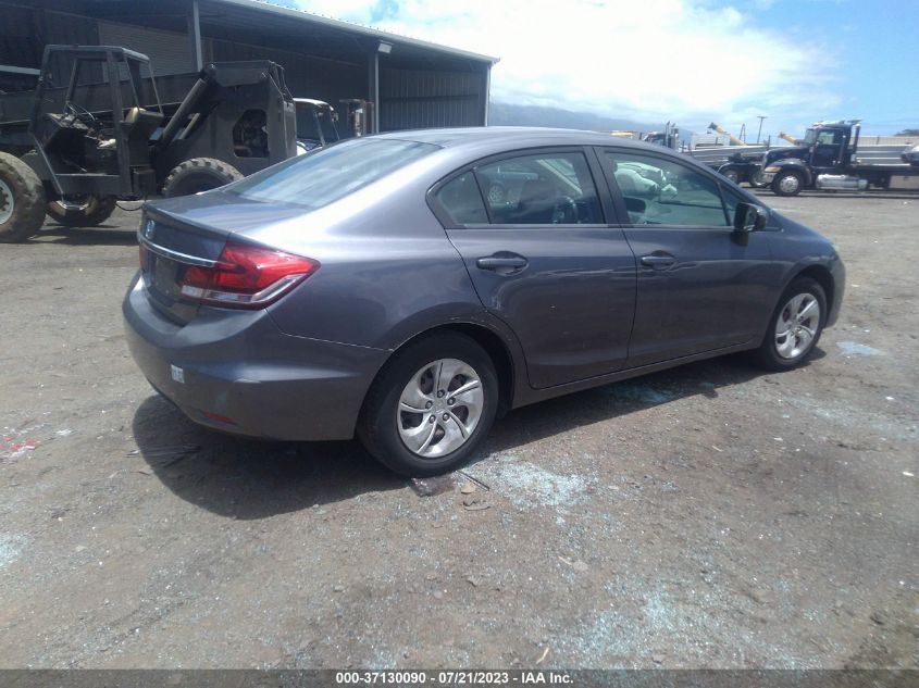 2014 HONDA CIVIC SEDAN LX - 19XFB2F59EE072297