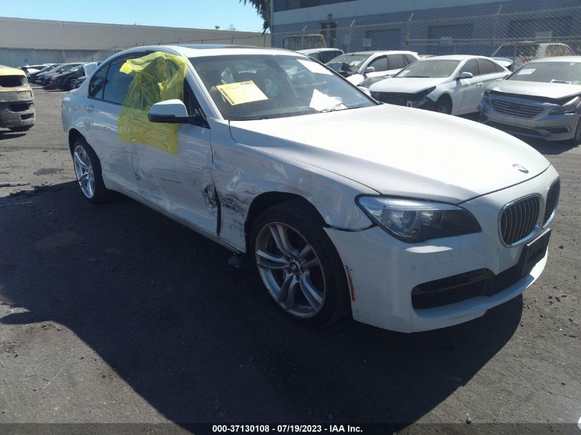 2014 BMW 7 SERIES 740I - WBAYA6C52ED144074