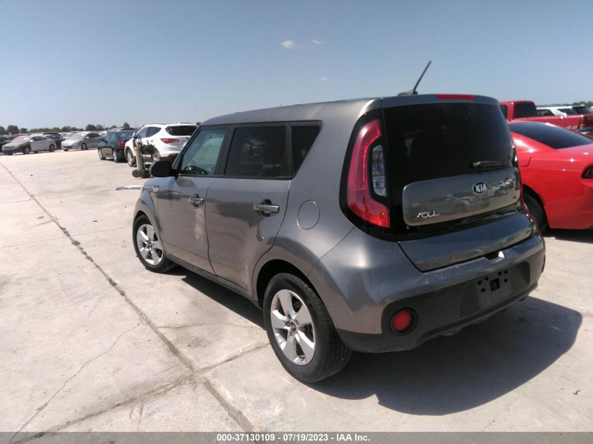 2018 KIA SOUL BASE - KNDJN2A29J7590368