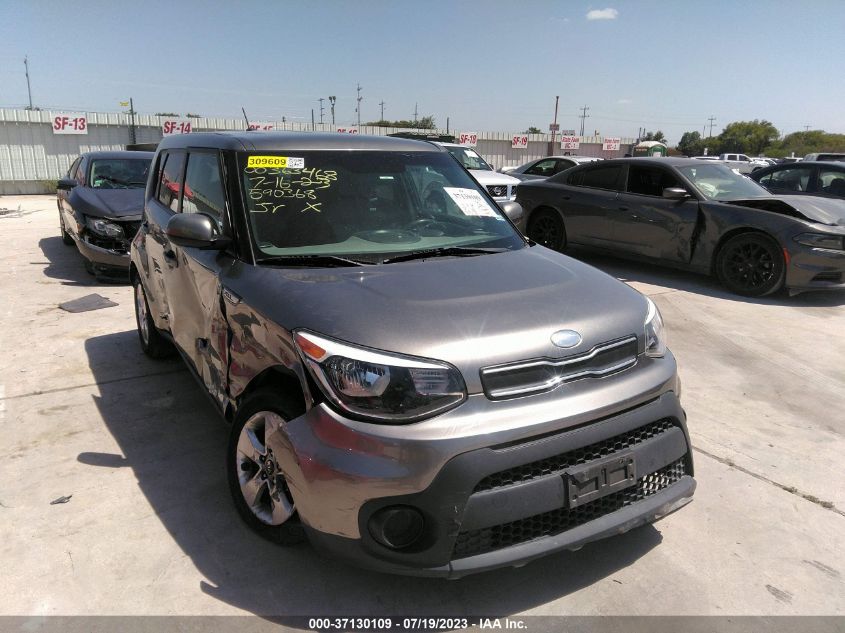 2018 KIA SOUL BASE - KNDJN2A29J7590368