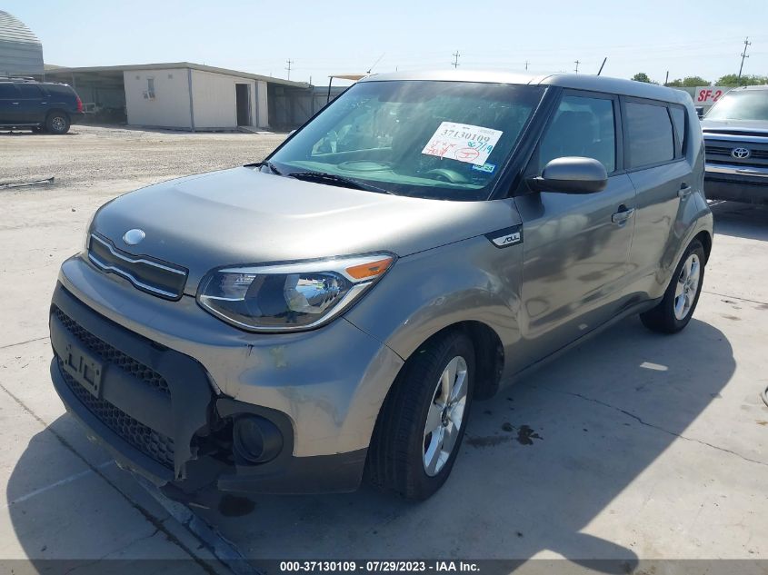2018 KIA SOUL BASE - KNDJN2A29J7590368