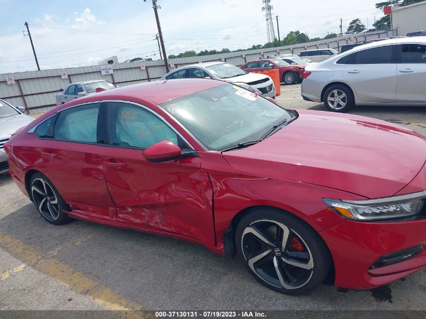 2019 HONDA ACCORD SEDAN SPORT 1.5T - 1HGCV1F35KA073840