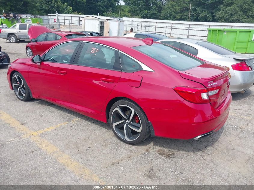 2019 HONDA ACCORD SEDAN SPORT 1.5T - 1HGCV1F35KA073840