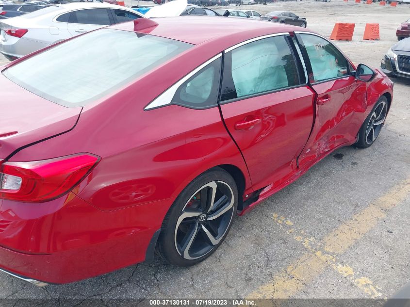 2019 HONDA ACCORD SEDAN SPORT 1.5T - 1HGCV1F35KA073840