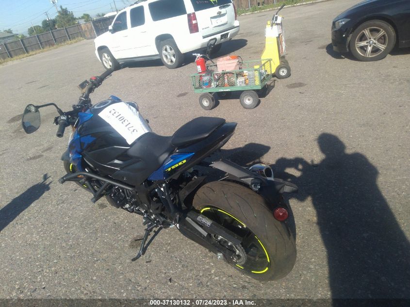 2022 SUZUKI GSX-S750 M/Z JS1C533B4N7101998