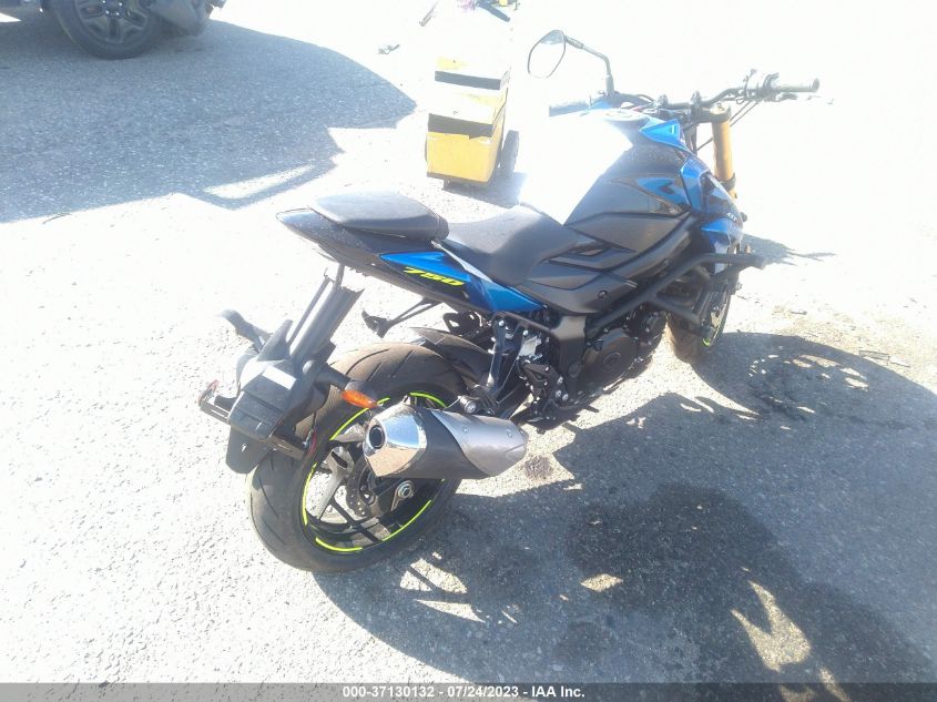 2022 SUZUKI GSX-S750 M/Z JS1C533B4N7101998