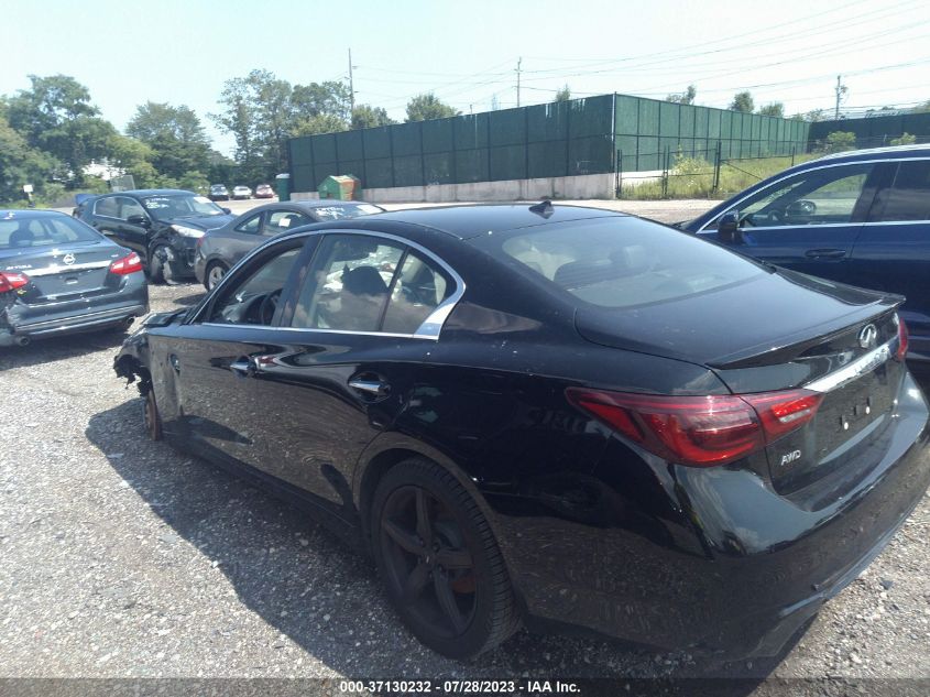2019 INFINITI Q50 3.0T - JN1EV7AR8KM551675