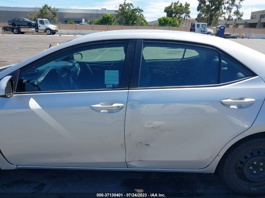 2017 TOYOTA COROLLA L/LE/XLE/SE - 2T1BURHE4HC907014