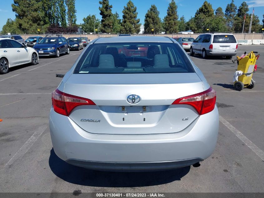 2017 TOYOTA COROLLA L/LE/XLE/SE - 2T1BURHE4HC907014