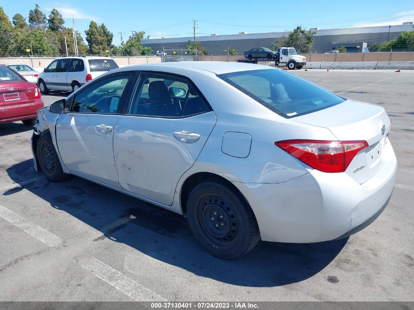2017 TOYOTA COROLLA L/LE/XLE/SE - 2T1BURHE4HC907014