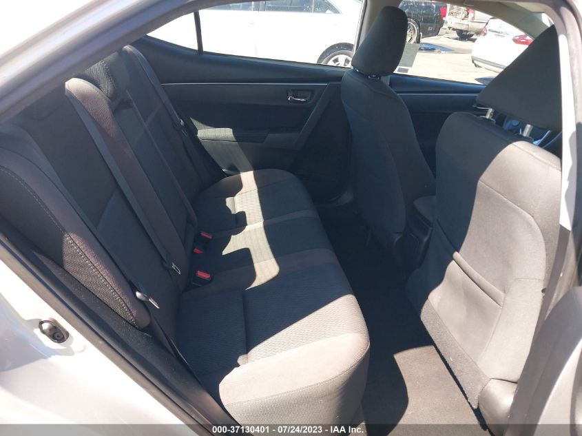 2017 TOYOTA COROLLA L/LE/XLE/SE - 2T1BURHE4HC907014