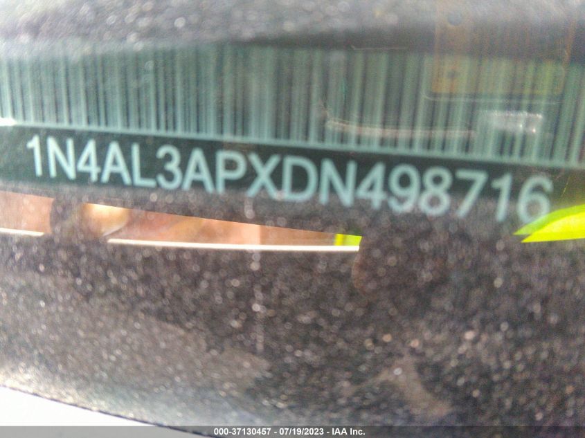 2013 NISSAN ALTIMA 2.5 SL - 1N4AL3APXDN498716